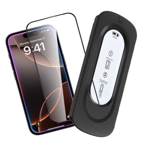 PANDACO Easy Tray Tempered Glass Screen Protector for iPhone 18 Pro Max