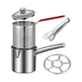 thumbnail image 2 of Deep Frying Pot with Stainless Steel Basket with Anti Scald Handle Multifunction Combo 1.2L, 2 of 9