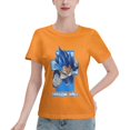 thumbnail image 1 of Women's Basic Short Sleeve T-Shirt Super Saiyan, 1 of 6