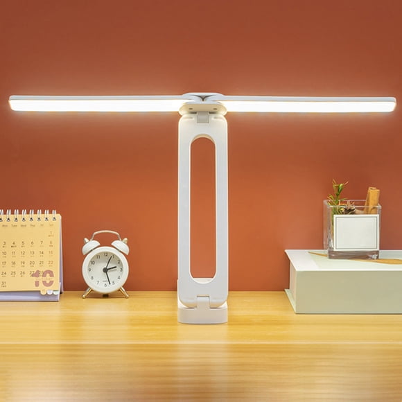 TIMIFIS Desk Lamp 2-In-1 Desk Lamp, Desk Light with Flexible Arm,3 Color Modes Dimmable Double Head Desk Lamps for Home Office Workbench Reading Apartment Essentials