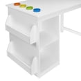 thumbnail image 2 of Kids Art Activity Table with Storage - White, 2 of 5