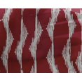 thumbnail image 4 of oneOone Georgette Viscose Fabric Abstract Stripe Ikat Print Fabric By The Yard 42 Inch Wide, 4 of 4
