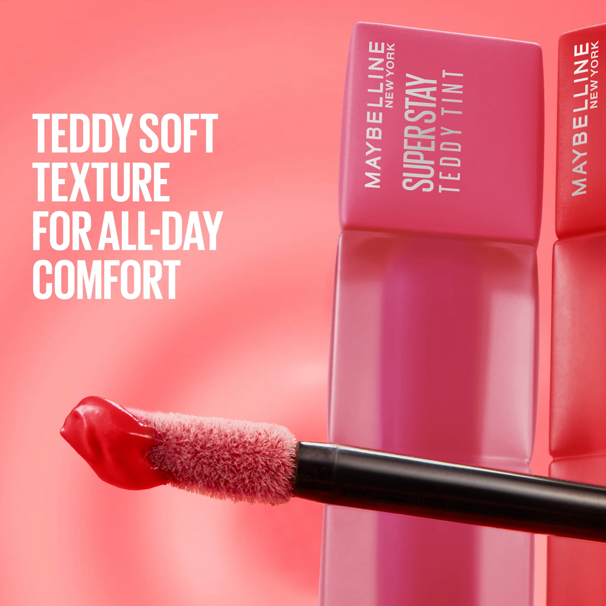 Maybelline New York Super Stay Teddy Tint, Encre à Lèvres Douce