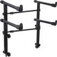 thumbnail image 1 of Adjustable Keyboard Stand for Electronic Piano with Sturdy Iron Frame Black Color Fits Most Sizes, 1 of 8