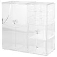 thumbnail image 2 of Acrylic Transparency Cosmetic Lipstick Storage Display Makeup Brush Rack Holder Organizer Box, 2 of 11