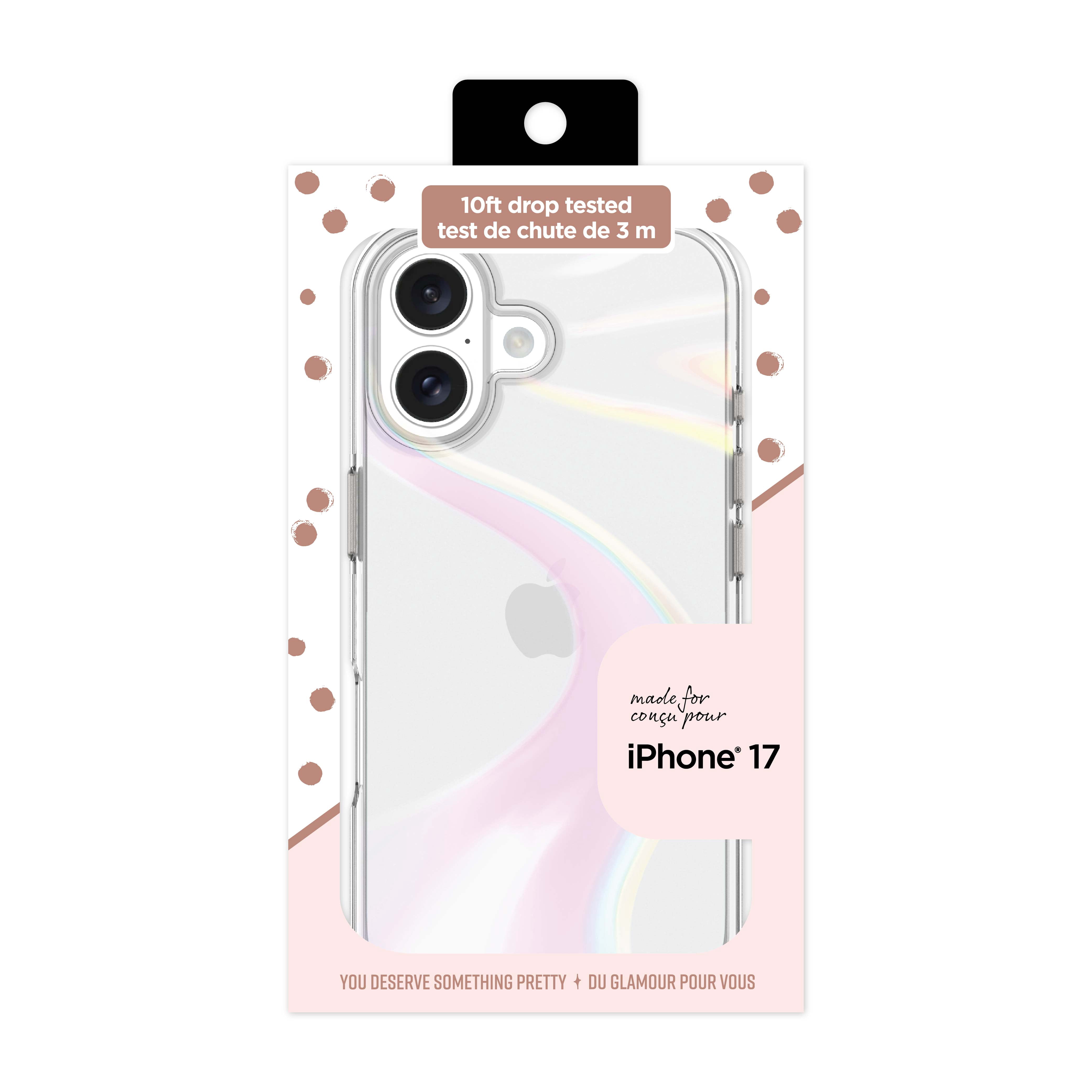 Iridescent Illusion Phone Case for iPhone 17