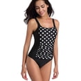thumbnail image 4 of WoMen‘s One Piece Bathing Suit Ruched Tummy Control Swimsuit, 4 of 8