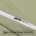 thumbnail image 4 of Unique Bargains 1800 Microfiber Zippered Pillowcases 2pcs, 4 of 10