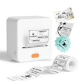 thumbnail image 1 of LEEYNEER Label Maker Machine with Tape P1 2 Inch Thermal Printer Portable Bluetooth Shipping Label Printer Sticker Maker Labeling Machine Home Office School Business Use Rechargeable Whit, 1 of 6
