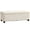 Beige, variant on HOMCOM 44 Inches Storage Ottoman Bench with Lid, Legs, Foot Rest, Grey