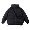 thumbnail image 1 of Girls' Winter Jacket, Warm Down Jacket with Bag for Medium and Large Children, 1 of 7