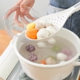 thumbnail image 1 of UsRHHA Passoire-Cuillère à Long Manche avec Pinces, Passoire de Cuisine Multifonction Résistante à la Chaleur, Écumoire à Soupe avec Trou de Suspension pour un Rangement Facile, 1 of 7