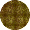 thumbnail image 1 of Ahgly Company Tapis de Zone Ronds d'Intérieur Lavables à la Machine, Transitionnels, Rouge Nuit, 5 Pieds Rond, 1 of 7
