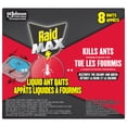 thumbnail image 1 of Raid Max Liquid Ant Killer Baits and Trap, Child Resistant, 8 Count, 1 of 9
