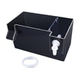 thumbnail image 2 of Yinanstore Aquarium Fish Tank Filter Accessory Transparent Waterfall Turtle Tank Water Purifier Aquarium Filter Box for Small Fish Tanks Black 18x10.5x10cm, 2 of 8