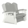 thumbnail image 4 of Suncast balançoire Adirondack, siège d’extérieur en résine – Gris colombe, 4 of 4