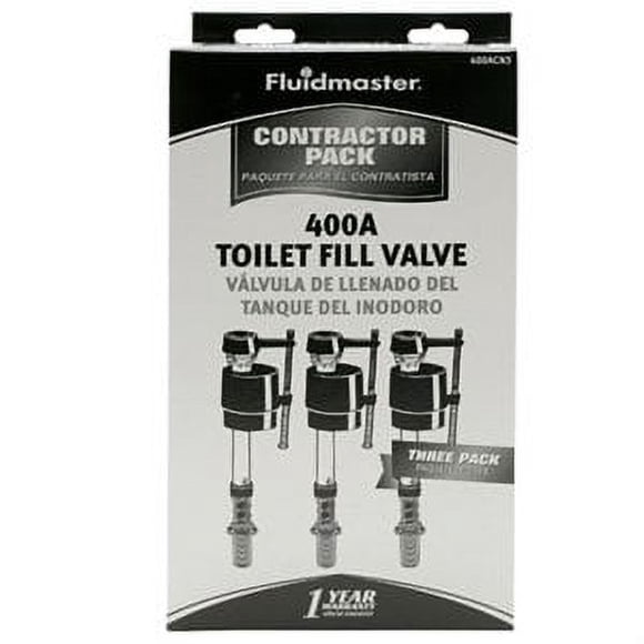 Ballcock Anti-Siphon, Réglable, 400 A, Lot de 3 - 400ACN3P5