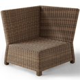 thumbnail image 3 of Pemberly Row Chaise d'Angle de Patio en Osier, Brun et Sable, 3 of 7