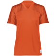 thumbnail image 1 of Ladies Solid Flag Football Jersey, Burnt Orange - Medium, 1 of 1