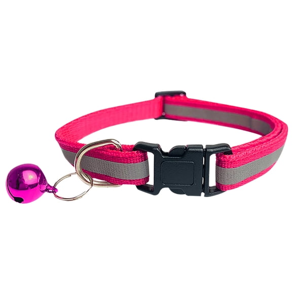 WIFKLSIIPG Reflective Cat Collars Safety Quick Release with Bell- Adjustable 19-32cm