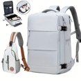 thumbnail image 4 of Multifunctional Travel Backpack, Airline Approved Waterproof Casual Daypack, Carry On, 4 of 5