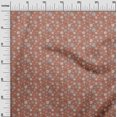 thumbnail image 3 of oneOone Coton Flex Orange Tissu Fruits Matière de Robe Tissu Imprimé Tissu au Mètre 40 Pouces de Large, 3 of 4