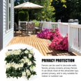 thumbnail image 4 of MesaSe Artificial Fence UV Protection Screening Telescopic With Buds Leaves Privacy Screen, 4 of 8
