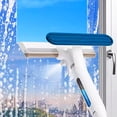 thumbnail image 3 of Retractable Window Cleaning Squeegee With Sprayer And 50 Inch Telescopic Extension Pole Bendable Head For Home Glass Indoor And High, 3 of 5