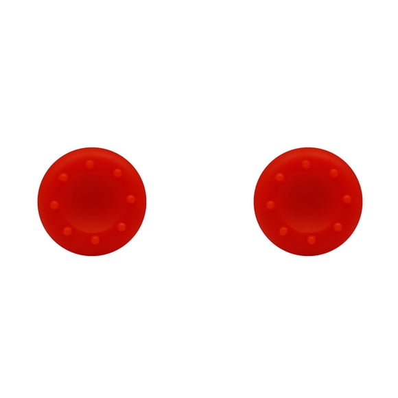 ZheElen Lot de 2 Capuchons de Joystick en Silicone pour Manette de Jeu Accessoires de Contrôleur Pièces de Remplacement Remplacement pour Xbox One Rouge