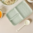 thumbnail image 4 of Yhmxh Kitchen Gadgets Kitchen Gifts Kitchen Essentials Home Delicate Tableware Plates Compartmentalized Restaurant Plates Ceramic Dinner Plates Snack Plates Dinner Plates, 4 of 5