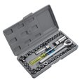 thumbnail image 5 of GROWTH TANK 40 Piece Drive Socket Set 1/4 and 3/8 Inch Tool Standard Ratchet Wrench Sleeve,, 5 of 5