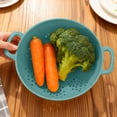 thumbnail image 3 of Small Colander Set for Kitchen Use - Mini Food Strainer with Handles for Fruit Vegetables Pasta Ideal for Local Deliveries, 3 of 3