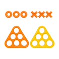 thumbnail image 2 of Inflatable Triangular Water Game With 6 Holes for Pool, 2 of 6
