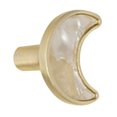 thumbnail image 1 of Boutons de Petite Commode en Forme de Lune, Boutons de Porte d'Armoire Dessin Animé, Poignées de Tiroir Mignonnes pour Enfants Filles, Chambre, Armoires, Garde-Robes, Meubles, Charnière d'Arrêt de Porte Extra Longue, Support de Porte, Arrêt de Porte avec Loquet, 1 of 3