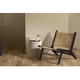 thumbnail image 3 of South Shore Balka Rattan Lounge Chair, in Rattan and Black, 3 of 14
