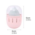 thumbnail image 3 of Cosmetic Storage Box,Portable Breathable Powder Puff Storage Box with Cover for Beauty and Home Organization, 3 of 8
