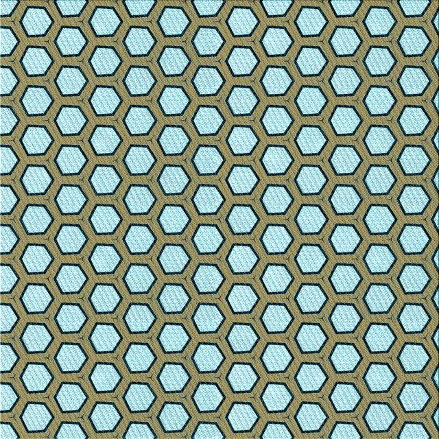 Ahgly Company Tapis d'Intérieur Lavable en Machine Carré Transitionnel Bleu Lagon, 4 Pieds Carré