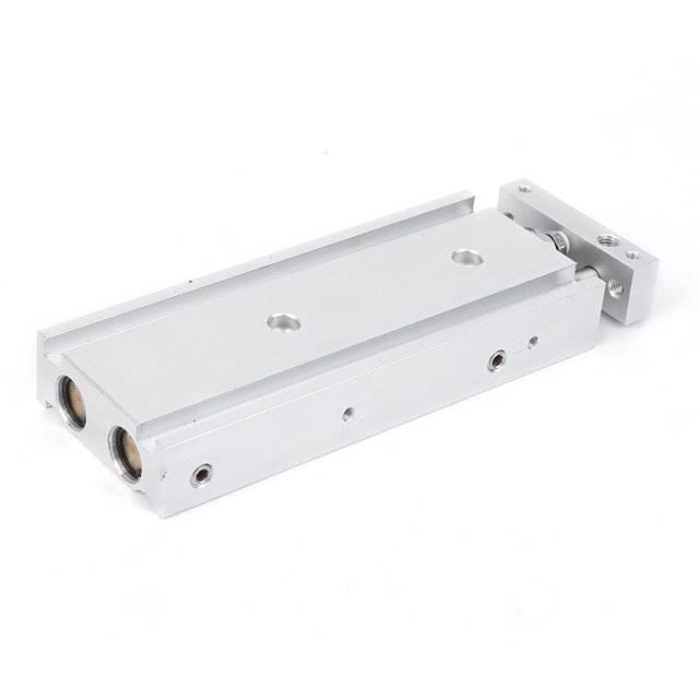 CXSM10 Double-Rod Convenient Pneumatic Slide Bearing Cushioned, Air Cylinder, Durable For Automotive Material Handling