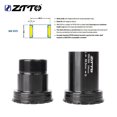 thumbnail image 3 of pitrice Bottom Bracket Ceramic Aluminum/Alloy Mountain Road Bike Set Cycling Accessory Bicycle Components Sporting Goods Black, 3 of 6