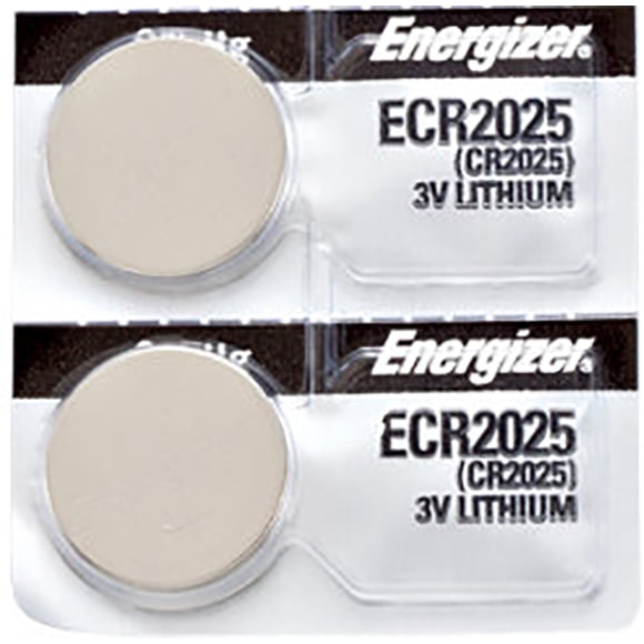 2 x Piles Energizer CR2025, Pile au Lithium 2025
