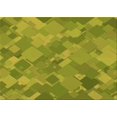 thumbnail image 1 of Ahgly Company Machine Washable Indoor Rectangle Transitional Green Area Rugs, 7' x 10', 1 of 7
