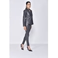 thumbnail image 2 of Ladies Leather Stretch Pants with Pockets, 2 of 4