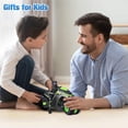 thumbnail image 4 of serony Moto Télécommandée 2,4 GHz pour Enfants, Haute Vitesse et Rotation à 360°, Moto Télécommandée avec Batterie Rechargeable, Cadeau pour Enfants, 4 of 9