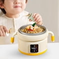 thumbnail image 4 of Bol Chauffant, Chauffe-Nourriture Portable Compact en Acier Inoxydable 316 Efficace pour la Maison, 4 of 7