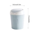thumbnail image 3 of Avdolw Compact Desktop Trash Can - Mini Trash Bin for Home, Office, Living Room, Coffee Table, Foldable Wastebasket, Hygienic Design, 3 of 6