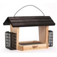 thumbnail image 1 of 6 qt Hopper Feeder with Suet Cages, Cedar, 1 of 1