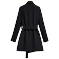thumbnail image 3 of CEHVOM Mode Femmes Manteau Blouse à Double Boutonnage Ajusté Manteau Blazer Liquidation, 3 of 6