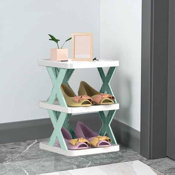 GFHFHITJ Étagère de Rangement Mode Style Scandinave Étagères de Rangement pour la Maison Multicouche Détachable Salon Dortoir Étagère d'Organisation Bricolage Étagères à Chaussures Simplistes