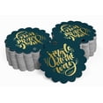 thumbnail image 2 of Inkdotpot Gold Foil Paper Hang Tags Jingle All The Way Christmas Favor Tags 100 Pieces, 2 of 6