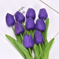 thumbnail image 1 of Lefu 2PCS Artificial Tulip Bouquet Wedding Home Decoration Real Touch Fake Flowers, 1 of 9